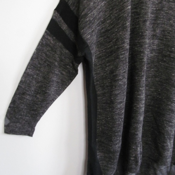 J CREW Gray Linen Alpaca Blend Pullover Tunic Top Women's Size Large - Picture 5 of 10